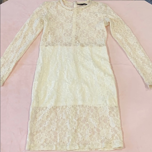 For Love And Lemons Dresses & Skirts - For Love & Lemons white lace bodycon dress large